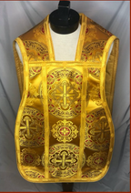 B-18 Gold Roman Chasuble.