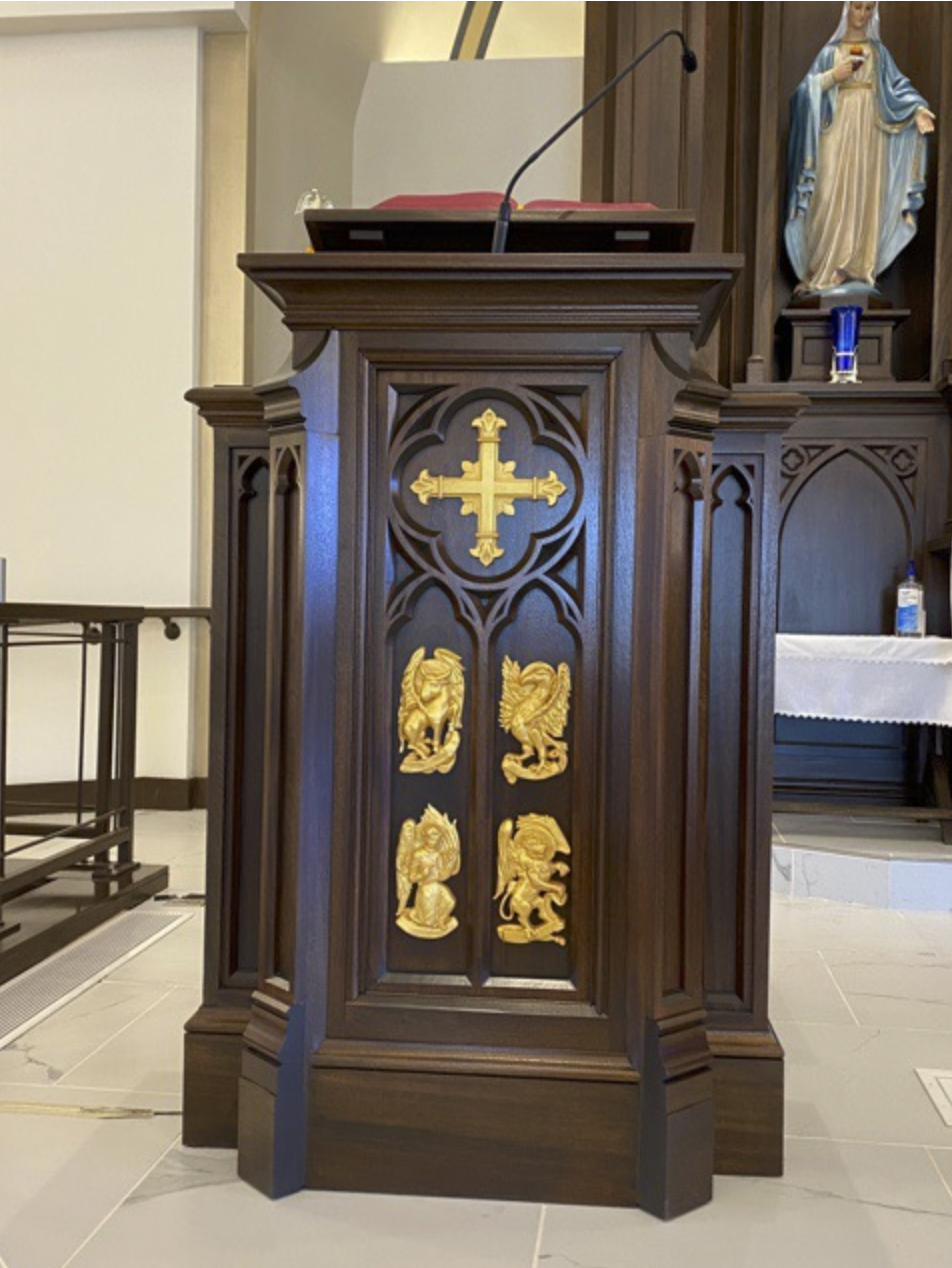 Holy Redeemer Catholic Church -Mahagony  Complete Sanctuary