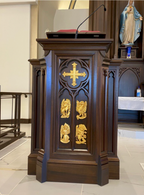 Holy Redeemer Catholic Church -Mahagony  Complete Sanctuary