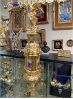 Custom Jeweled Processional Crucifix