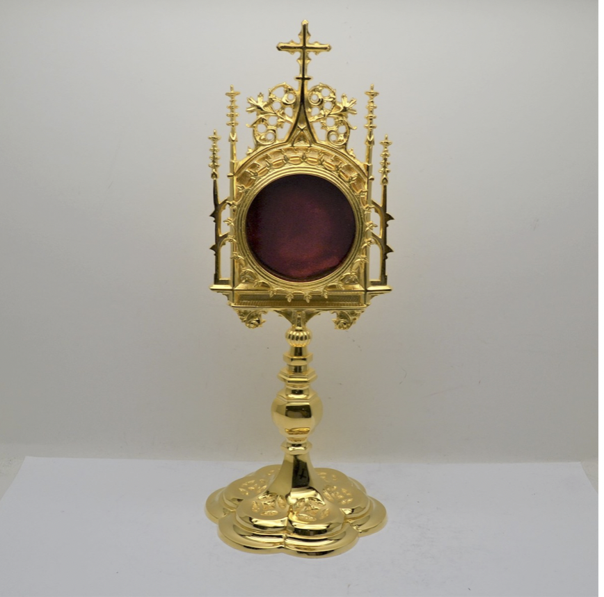 H-401 Reliquary Gold Plate