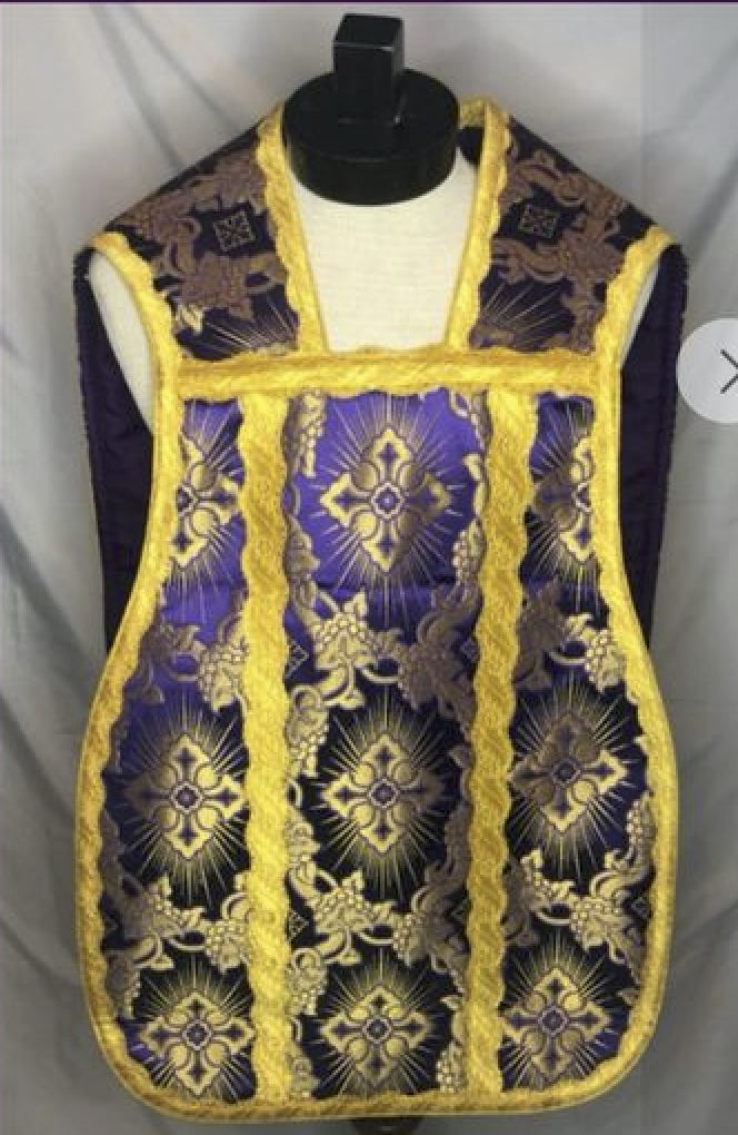 B-18 New European Violet Vestment Fynders Keepers