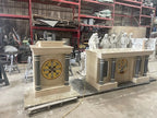 Custom Marble and Mosaic Altar Set