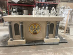 Custom Marble and Mosaic Altar Set