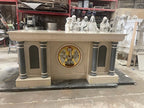 Custom Marble and Mosaic Altar Set