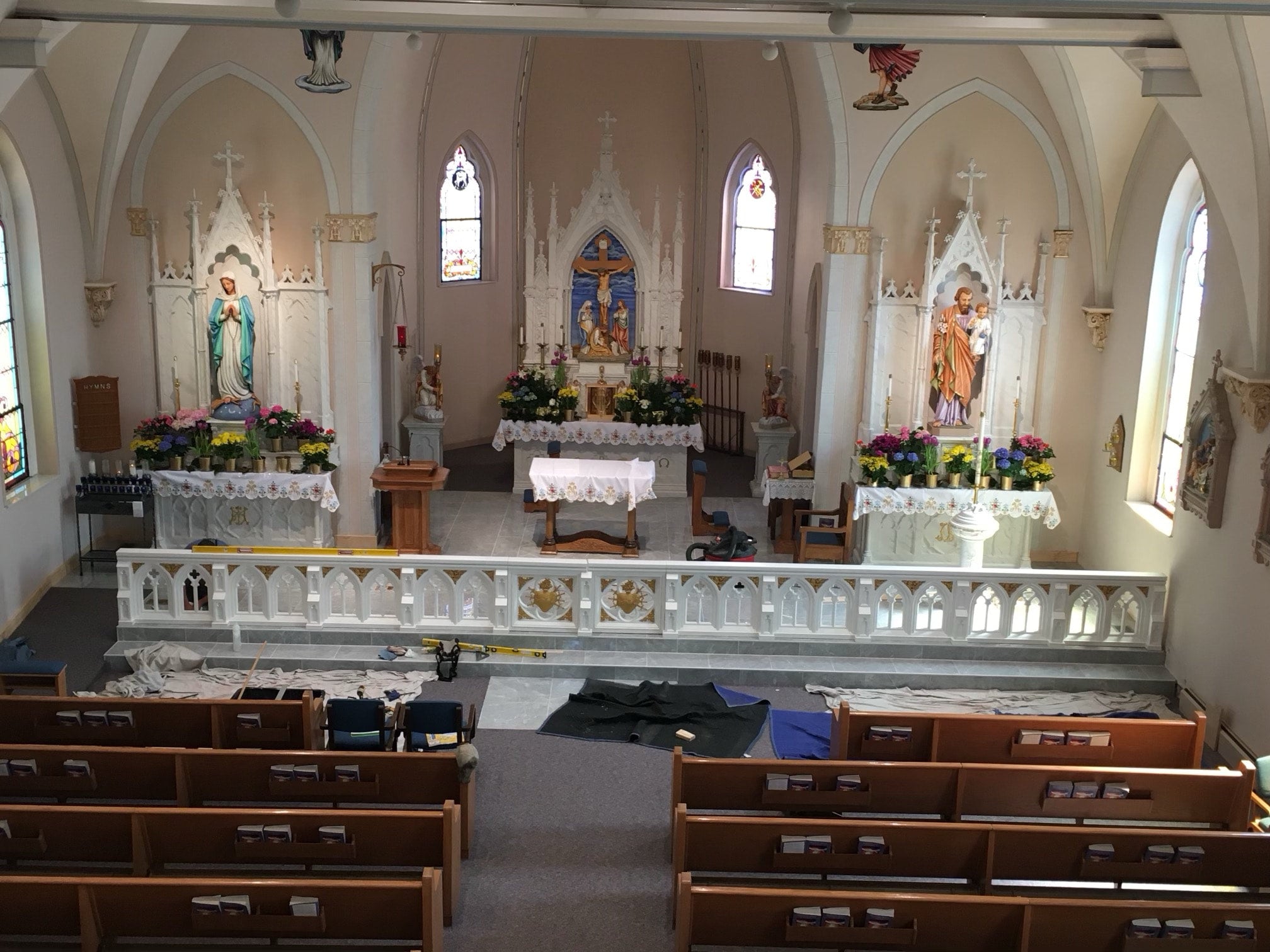 Gothic Communion Railing