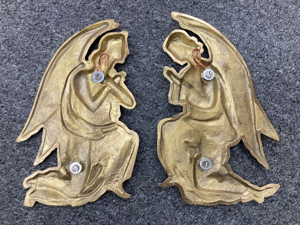 H-424 Brass Relief Angels Fynders Keepers