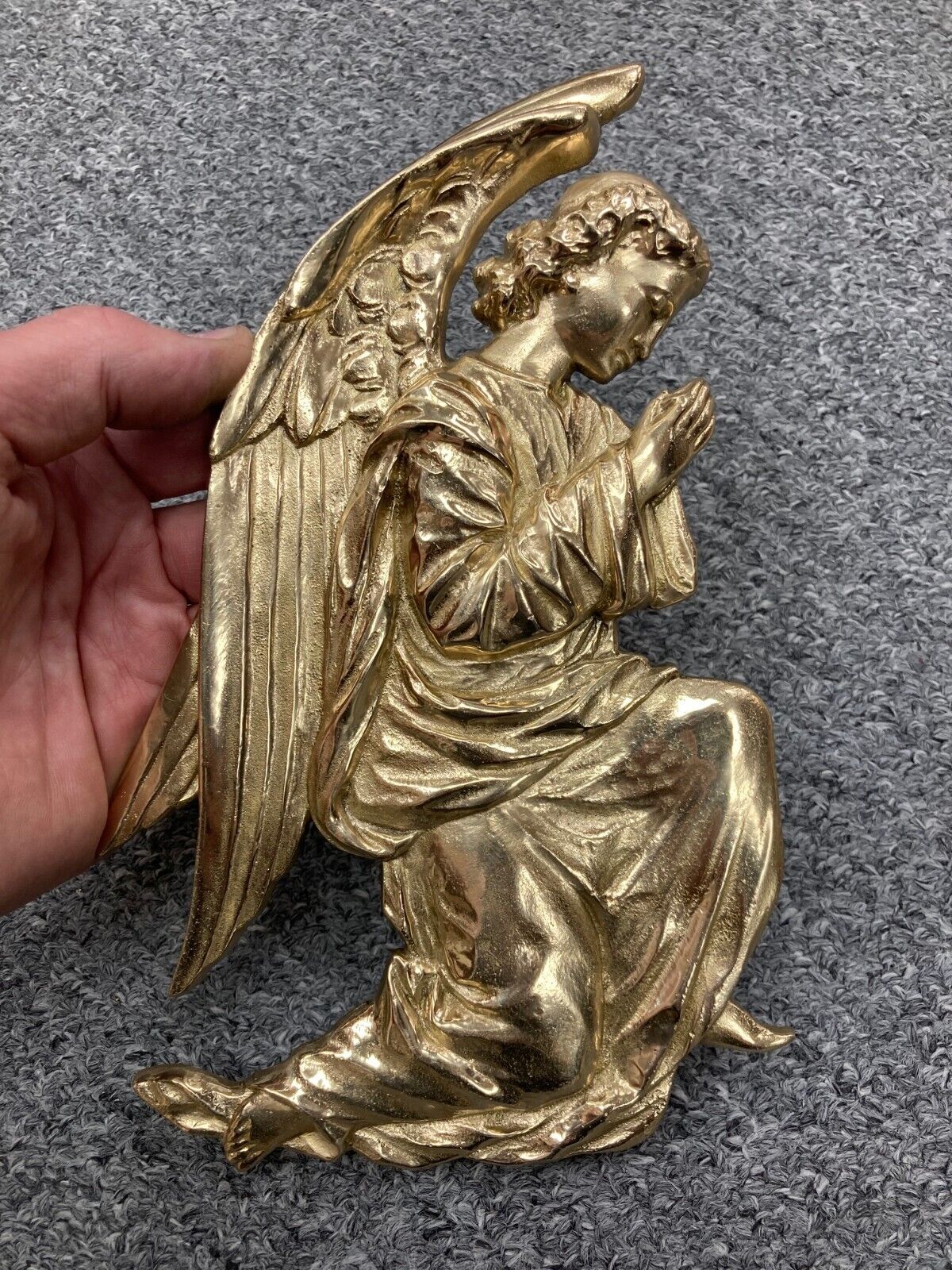 H-424 Brass Relief Angels