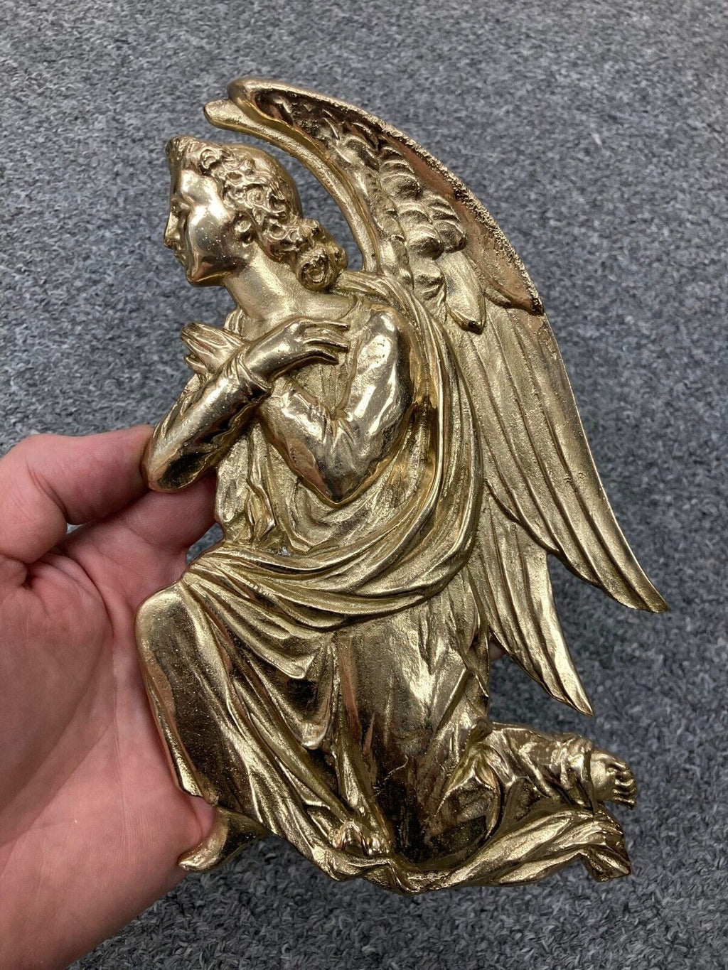 H-424 Brass Relief Angels Fynders Keepers