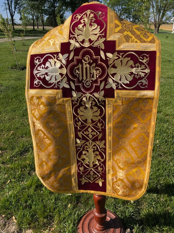 B-30 Gold Chasuble, New
