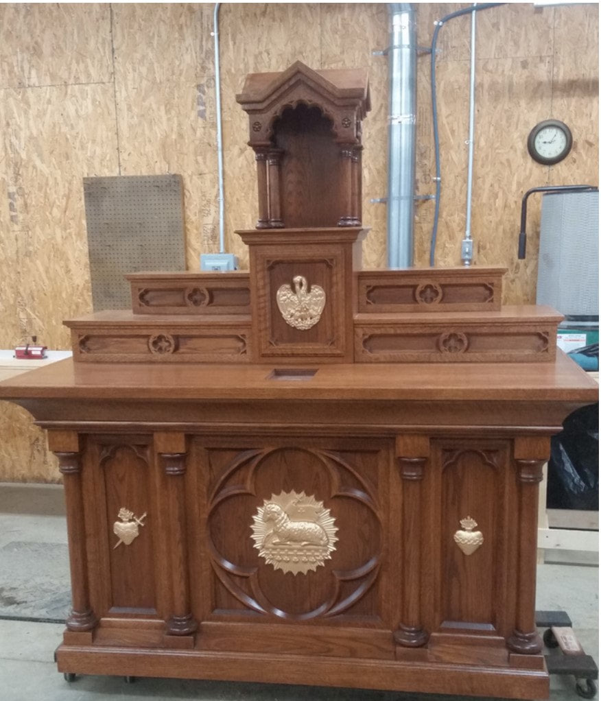 Custom Home/ Rectory Altar S14149 Fynders Keepers