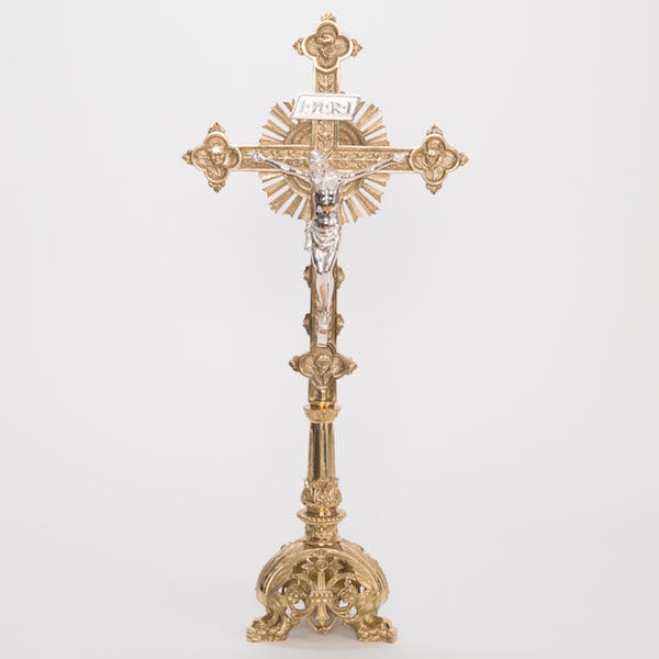 H-133 ALTAR CROSS 30.25"