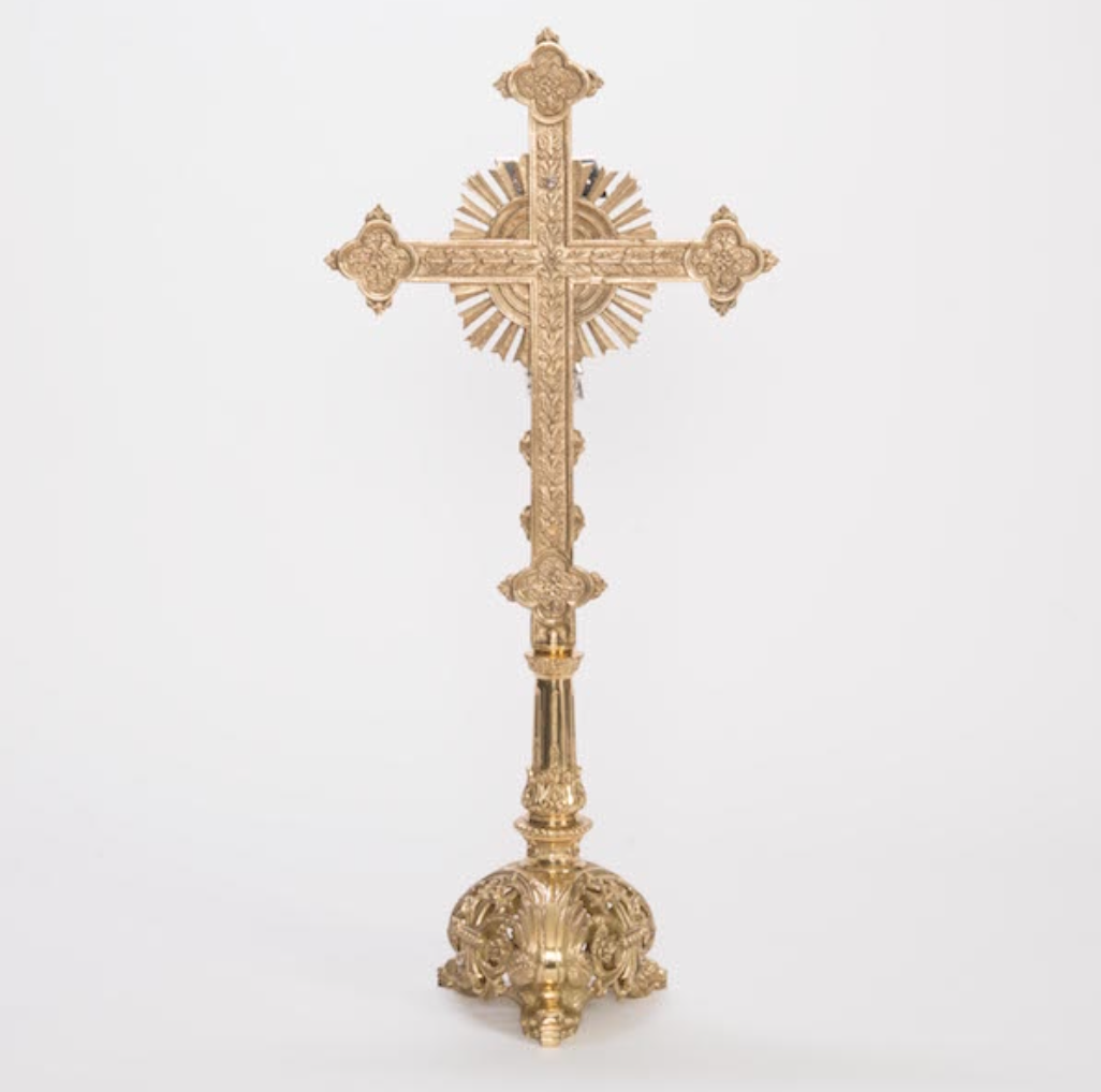 H-133 ALTAR CROSS 30.25"