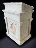 Custom  Onyx and Carrera Altar and Ambo