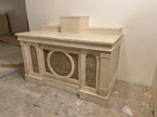 Bakersfield CA Custom Marble high altar and side altar