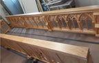Custom Gothic Altar rail Project