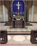 Custom Marble Altar Rail Oklahoma