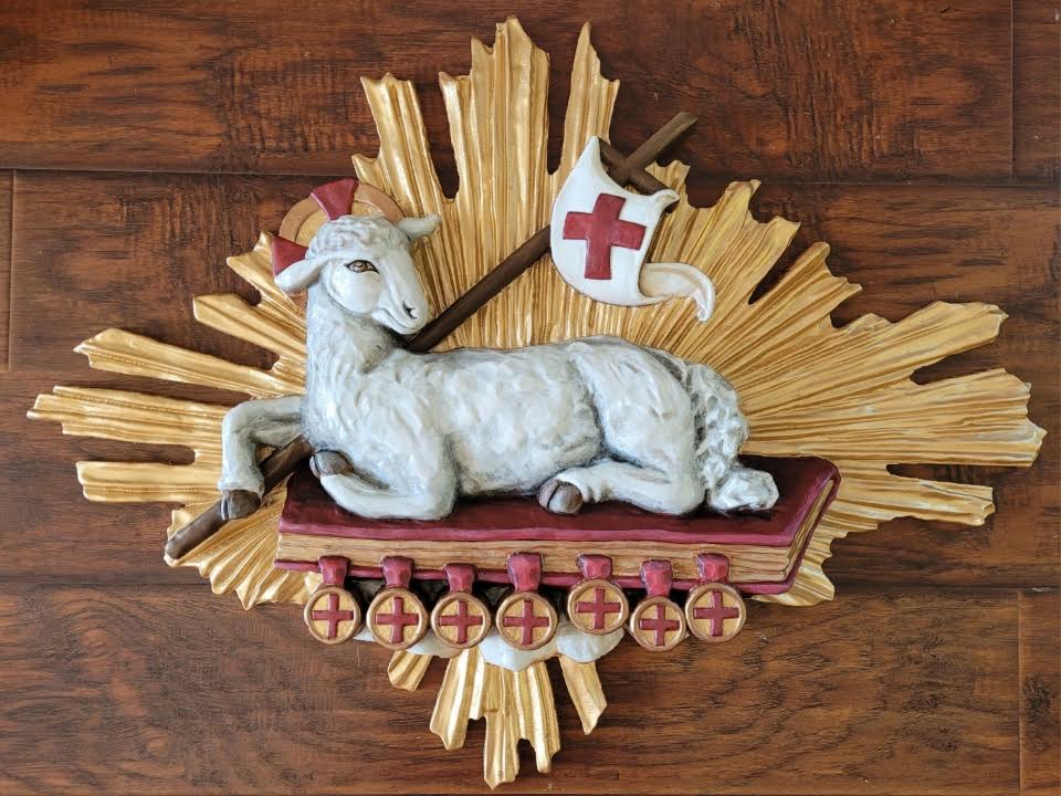 Custom Carved Lamb for your altar Item x1484B