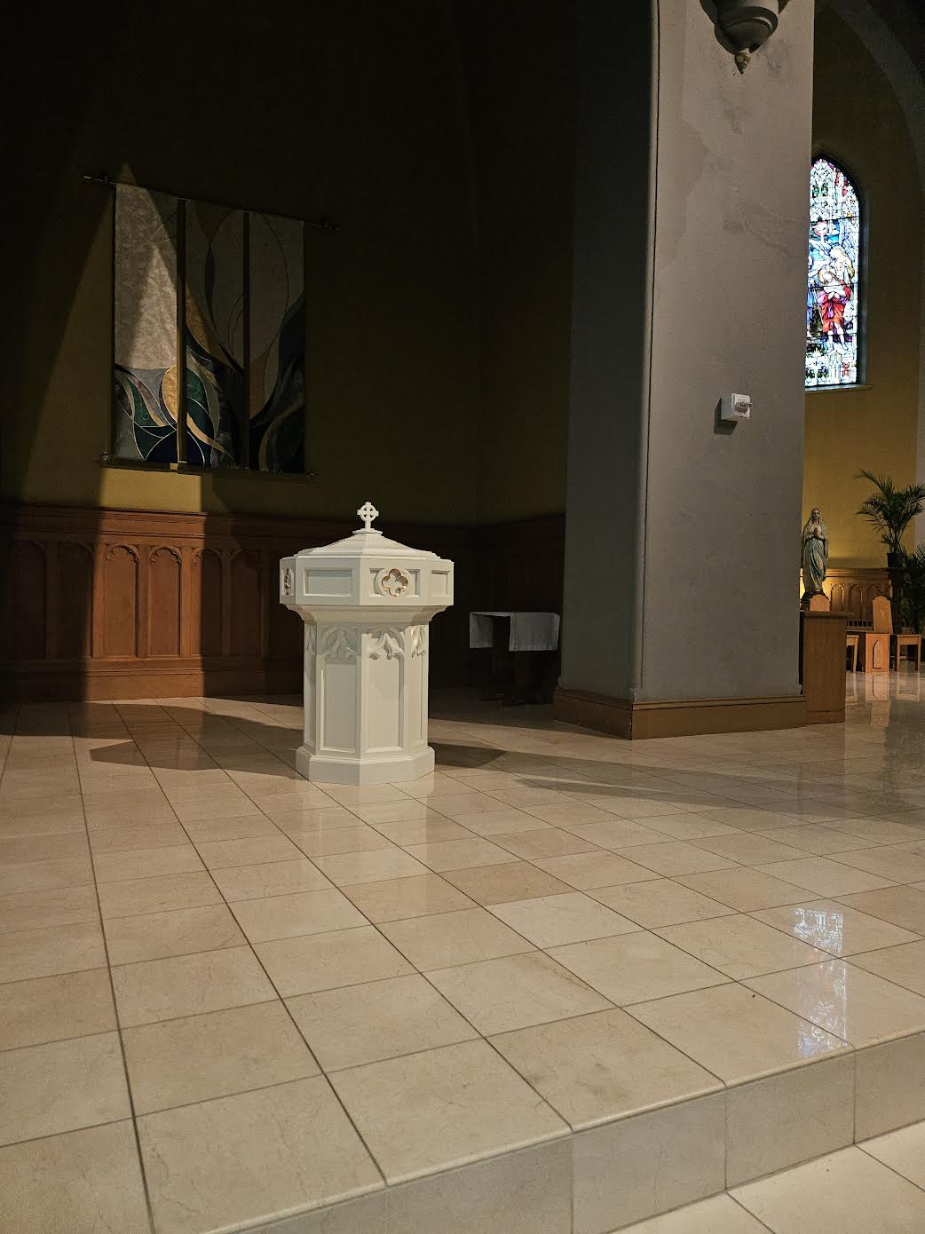 Custom Baptismal - Good Shepherd