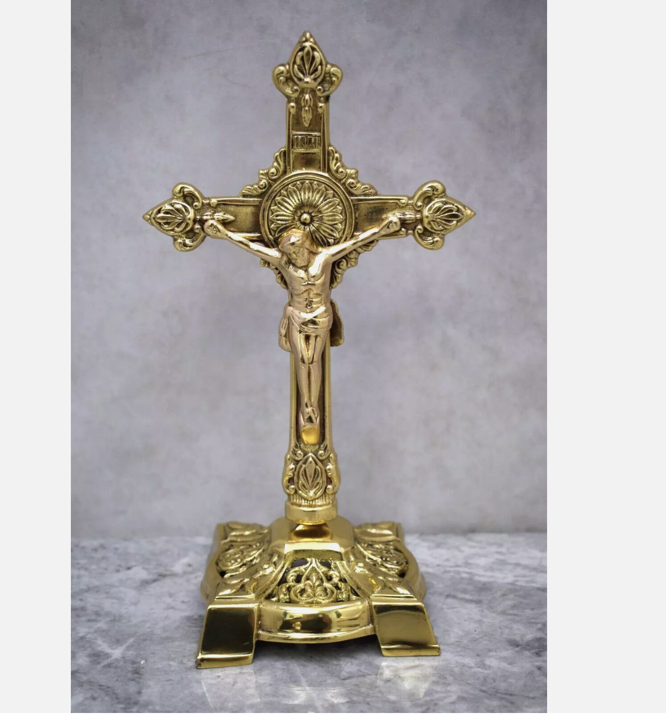 H-450-804 Altar double sided Crucifix