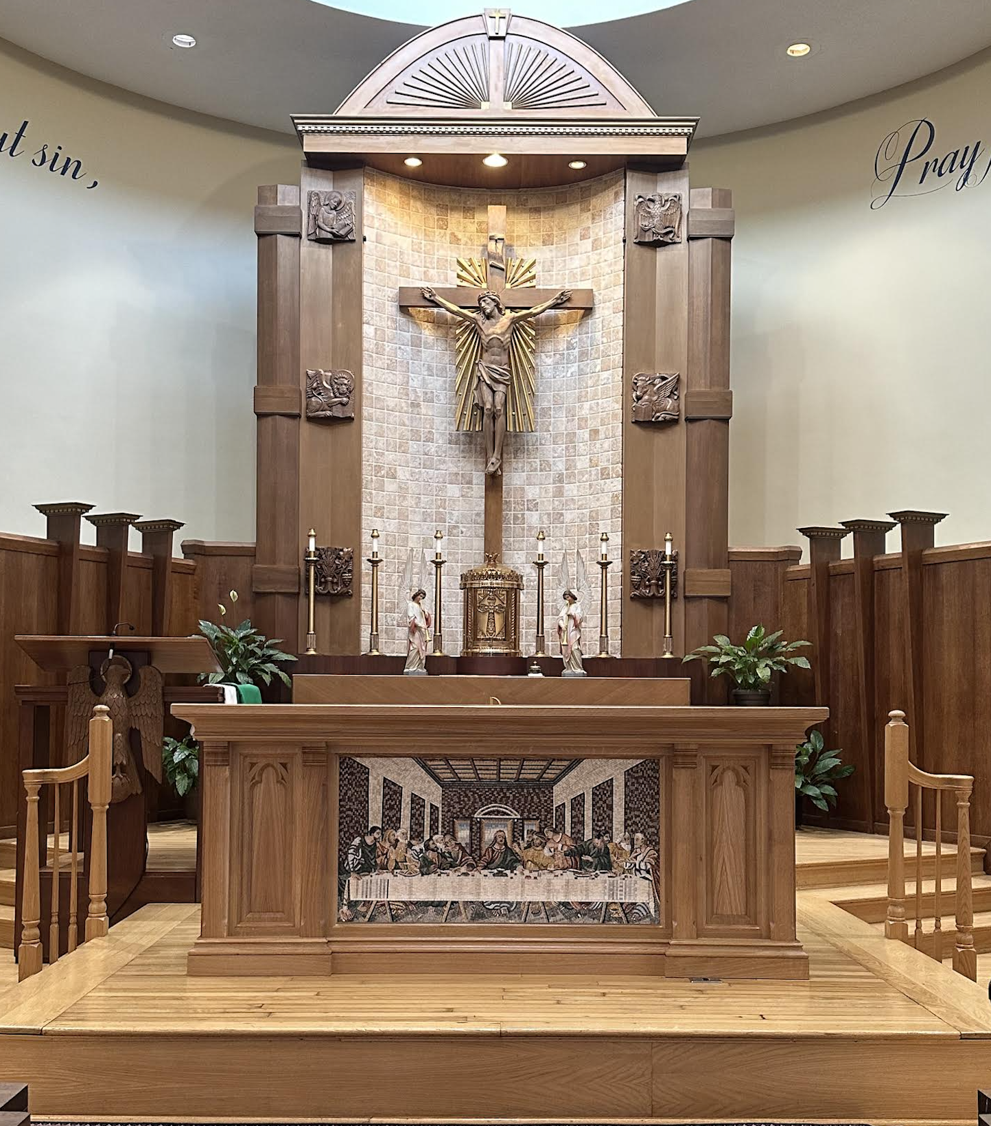 New Mosaic Altar Build