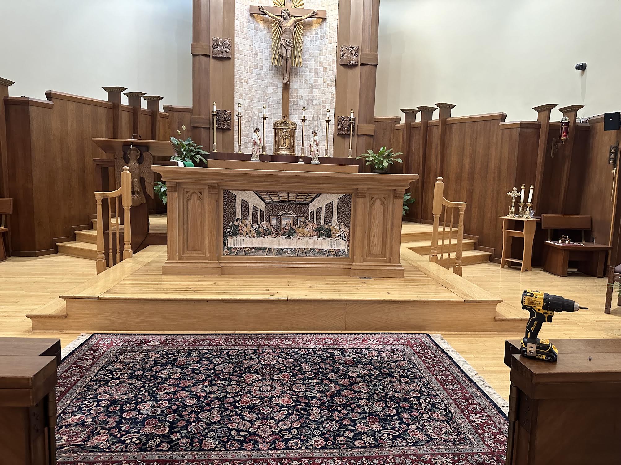 New Mosaic Altar Build