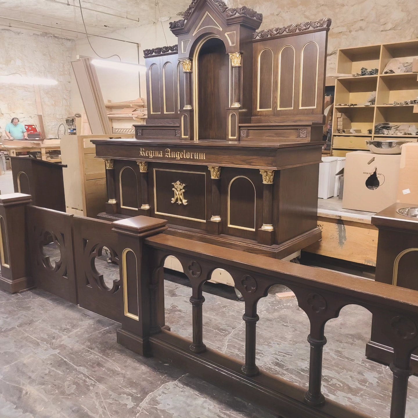 Custom Adoration Chapel Altar