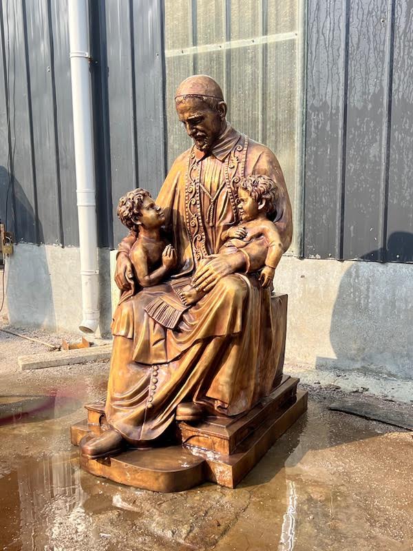 Custom St Vincent De Paul in Bronze