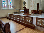 Custom Communion Railing Panel Inserts