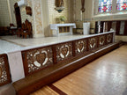 Custom Communion Railing Panel Inserts