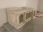 Custom Marble Altar and side altar