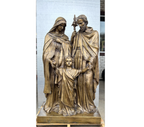 Holy Family 6ft Real Bronze
