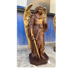 St Michael the Archangel Colored Real bronze