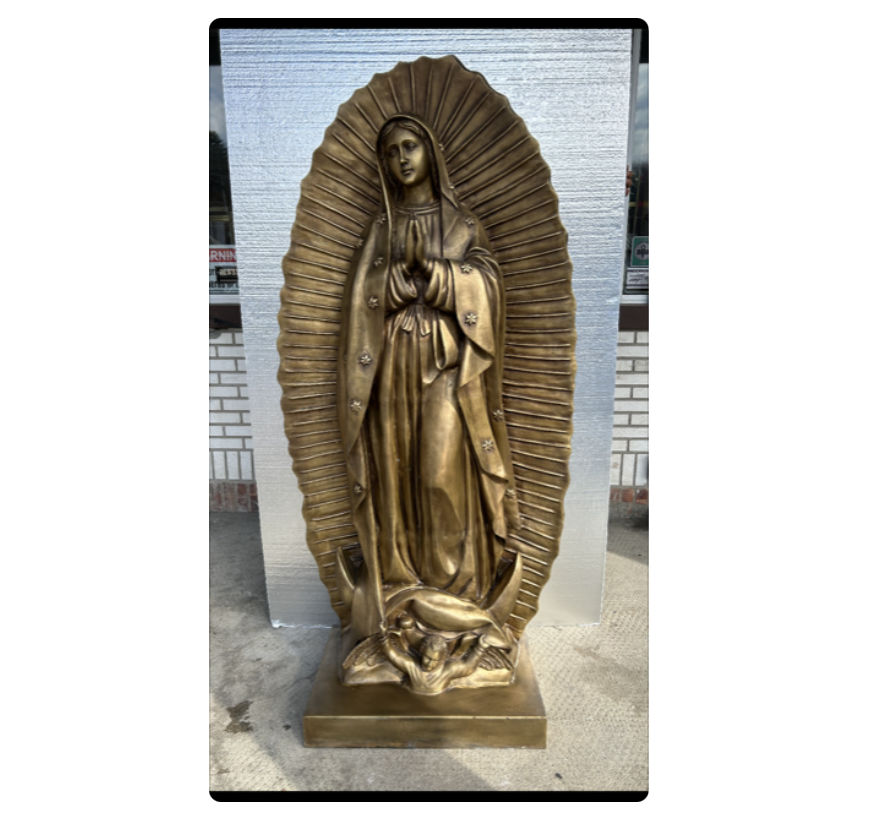 Our Lady of Guadulupe  Bronze