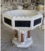 Large Baptismal Font X422