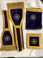 New Violet Vestment from Europe on Velvet in stock