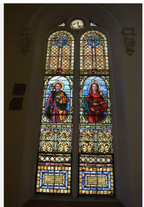 Stained glass window set 2 Fynders Keepers