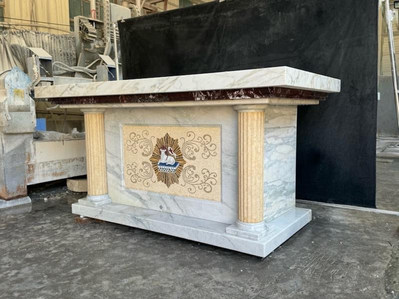 New Marble altar 1b