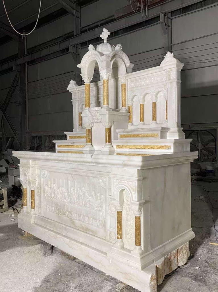 new Custom Marble altar 7b Fynders Keepers