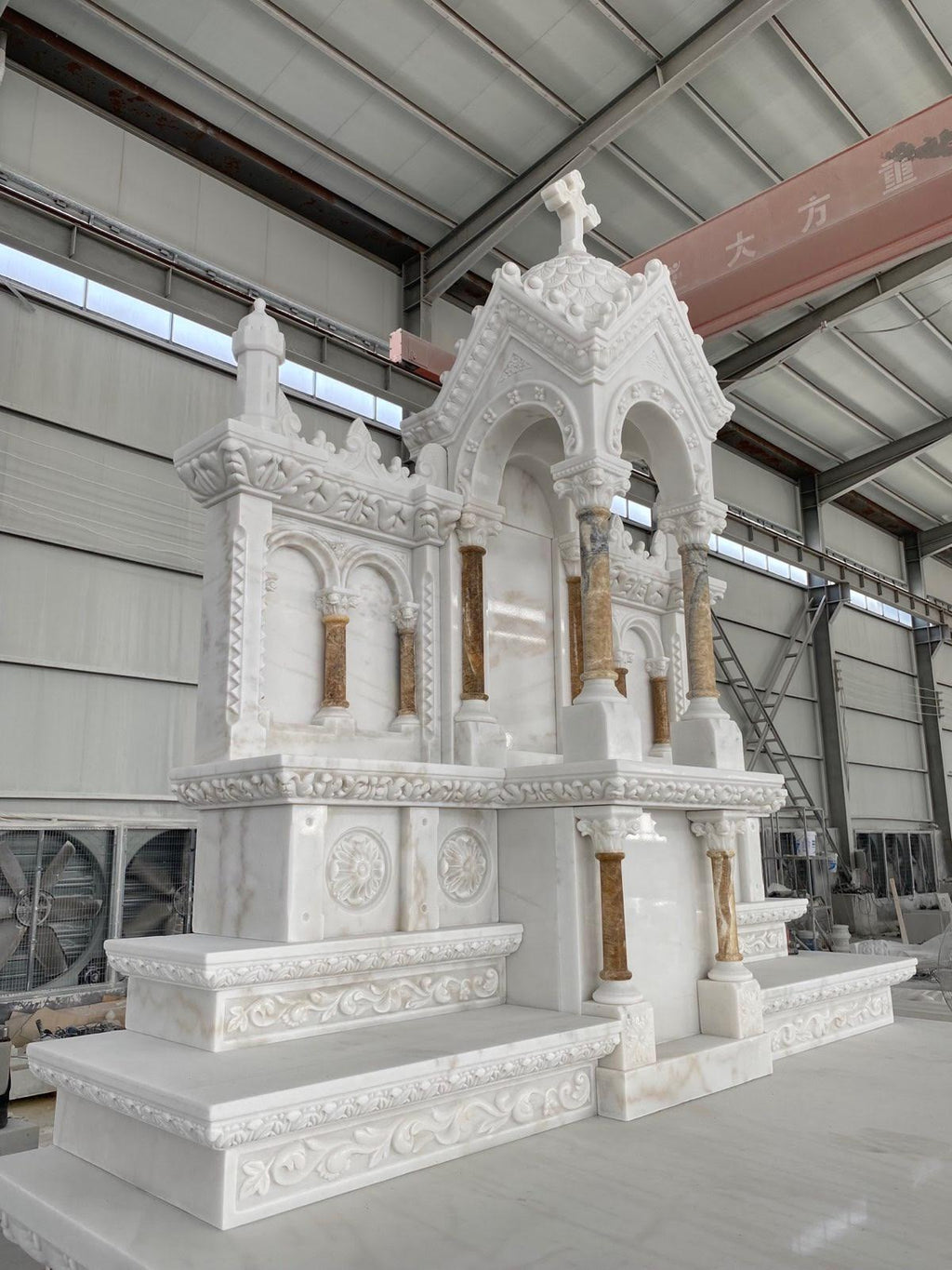Custom Marble High altar 8b Fynders Keepers