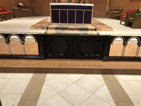 St Gabriels Marble, Oak,