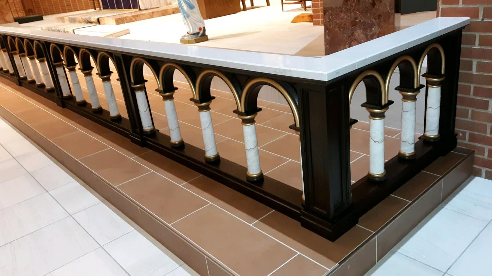 St Gabriels Marble, Oak,