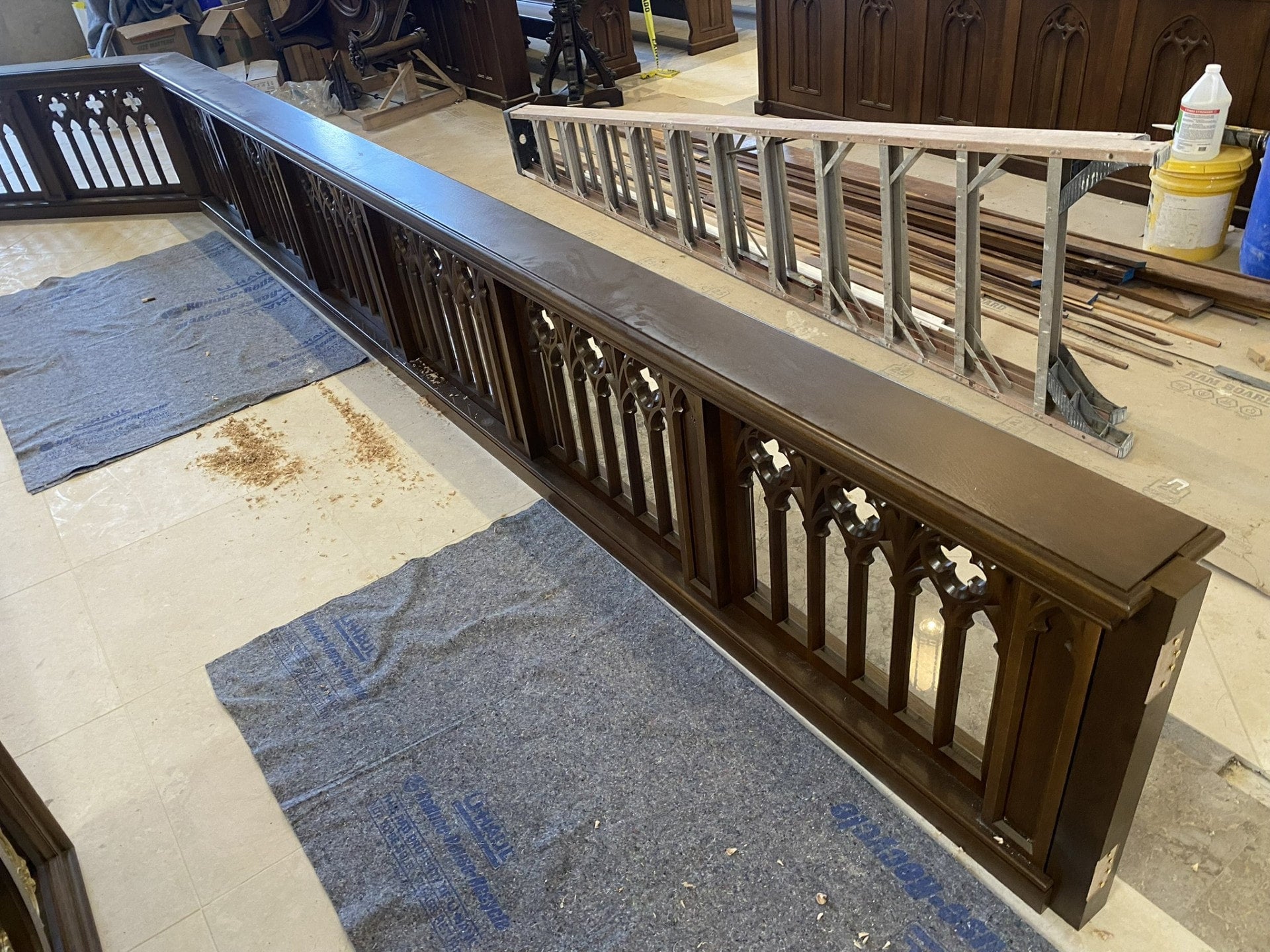 Custom Gothic Railing A1470