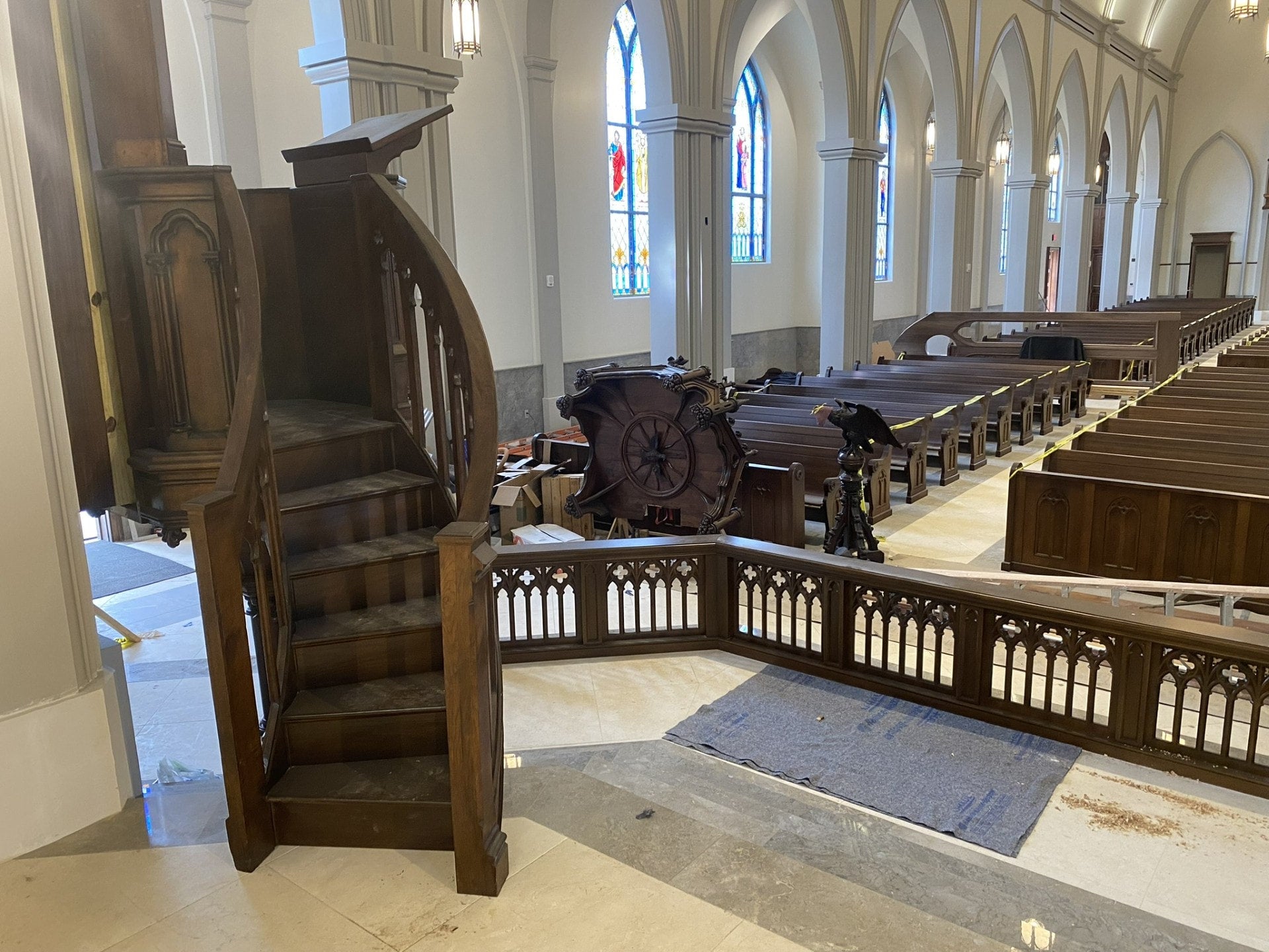 Custom Gothic Railing A1470