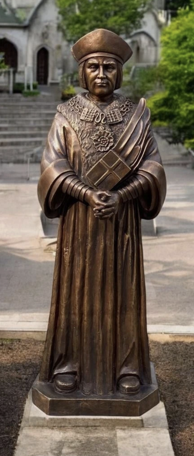 St Thomas More 5ft Bronze Statue