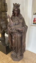 St Agnes 60" Bronze Statue Fynders Keepers