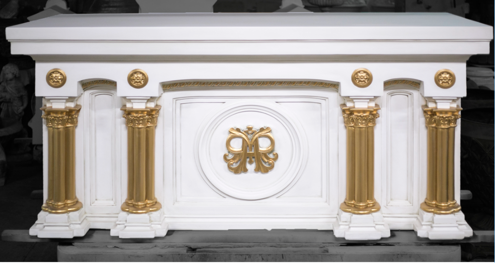 Fiberglass Altar Romanesque