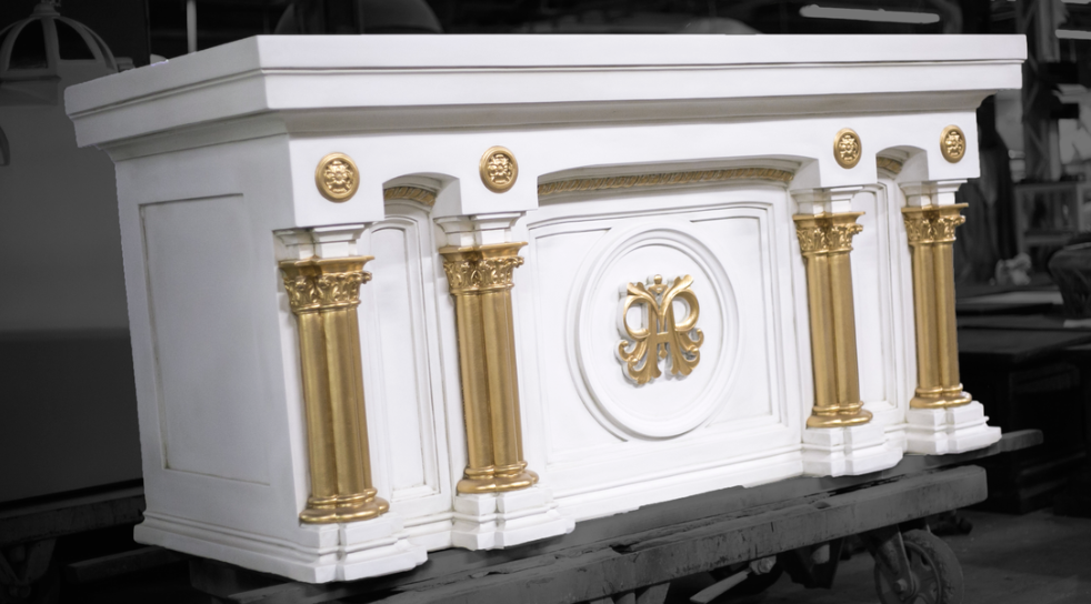 Fiberglass Altar Romanesque Fynders Keepers