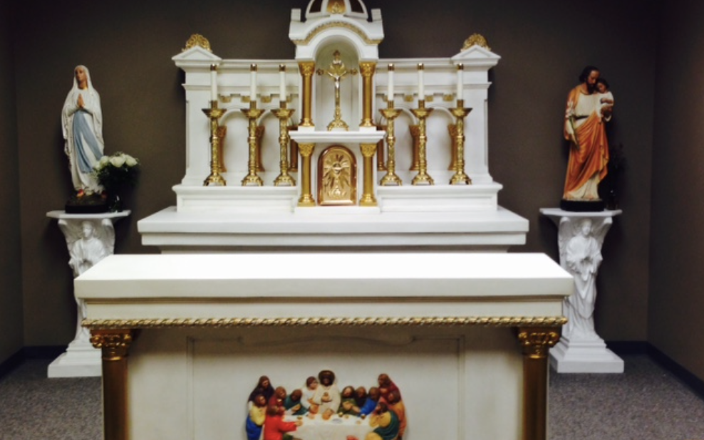 Fiberglass Altar Romanesque
