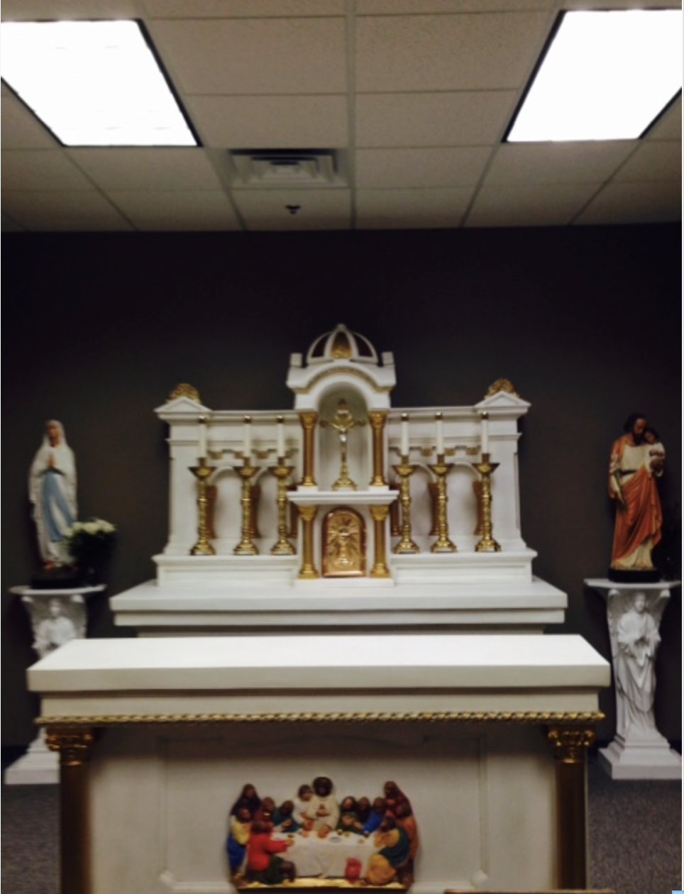 Fiberglass Altar Romanesque